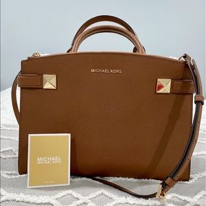 Michael Michael Kors Karla Brown Bag